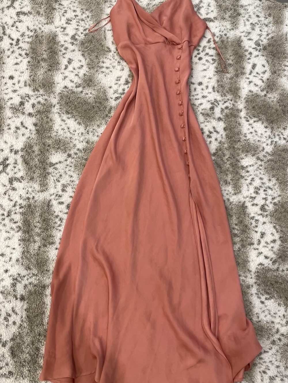 Zara satin effect maxi dress - Picture 7 of 8